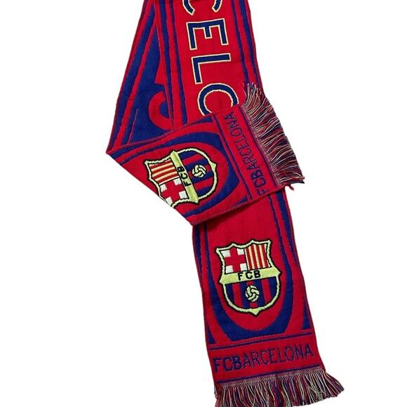 FC BARCELONA RALLY REVERSIBLE FAN SCARF - Picture 4 of 6